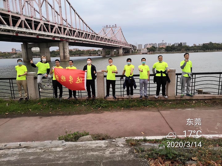 第116周NDF达孚跑团晨跑活动